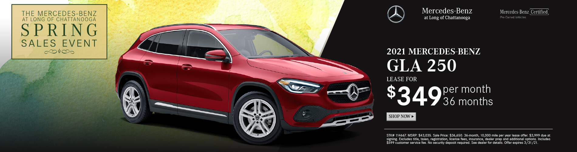 Mercedes-Benz Fresh Start Sales Event in Chattanooga